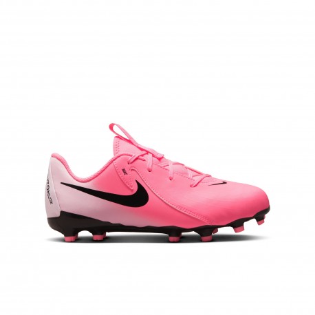 Nike Phantom Gx Ii Academy Fg Mg Arancio Nero - Scarpe Da Calcio Bambino