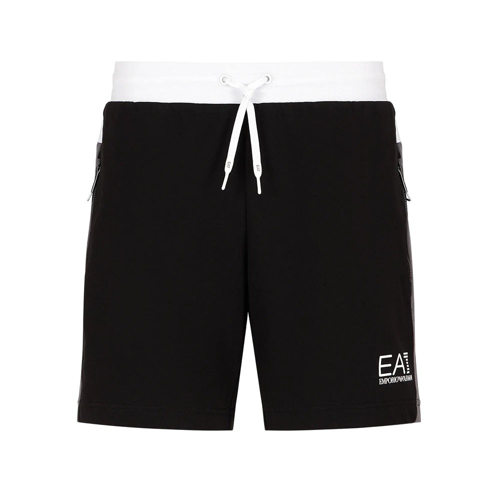 Ea7 Short Logo Nero Uomo S
