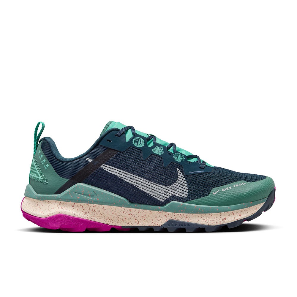 Nike Wildhorse 8 Armory Verde Blu - Scarpe Trail Running Uomo EUR 41 / US 8