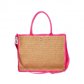 Hat You Borsa Mare Tracolla Fucsia Donna
