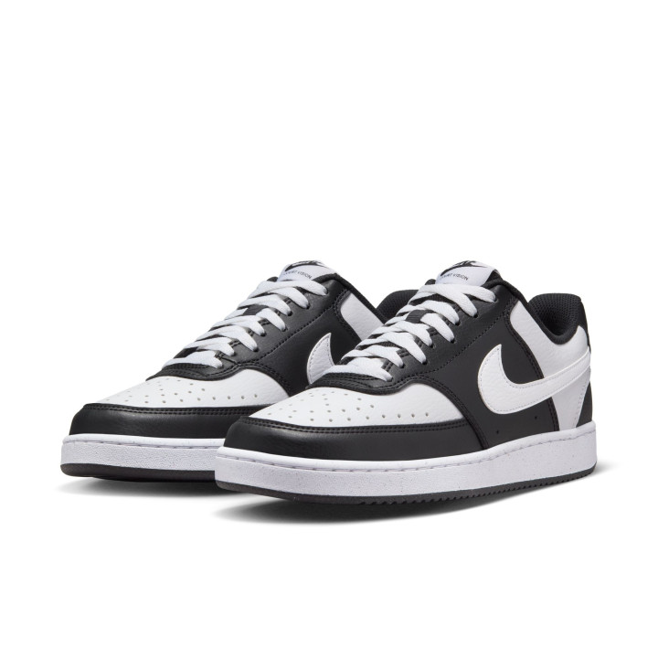 Nike Court Vision Low Nn Nero Bianco - Sneakers Donna