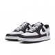Nike Court Vision Low Next Nature Nero Bianco - Sneakers Donna
