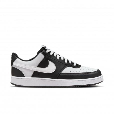 Nike Court Vision Low Next Nature Nero Bianco - Sneakers Donna