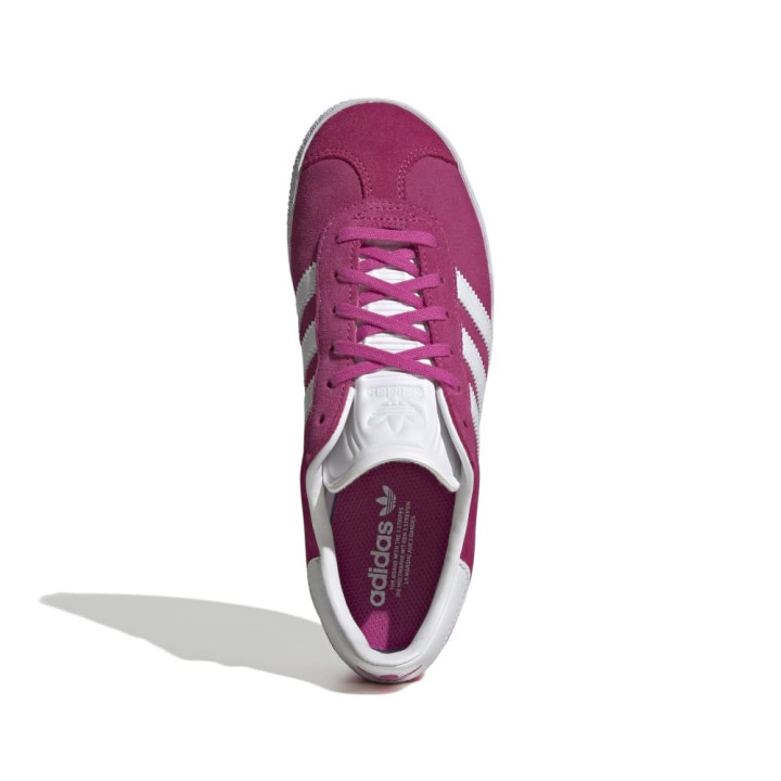 Adidas Originals Gazelle Gs Fucsia Bianco Oro - Sneakers Bambina