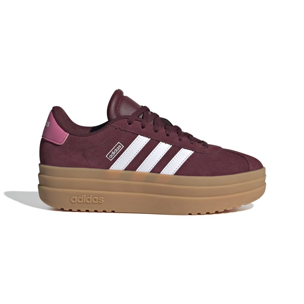 ADIDAS Vl Court Bold Gs Bordeaux Bianco - Sneakers Bambina EUR 36 2/3 / UK 4