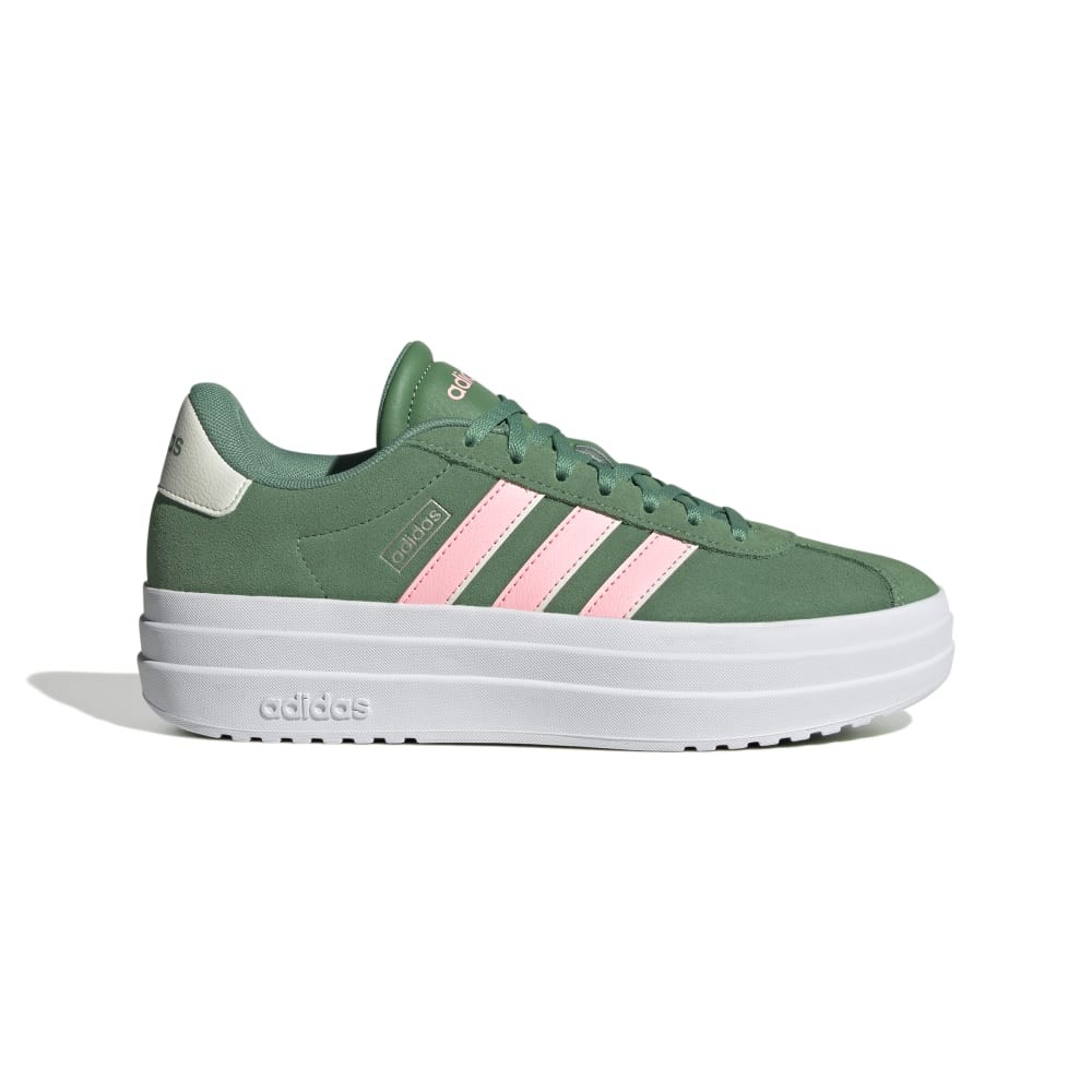 ADIDAS Vl Court Bold Verde Rosa - Sneakers Donna EUR 38 2/3 / UK 5,5