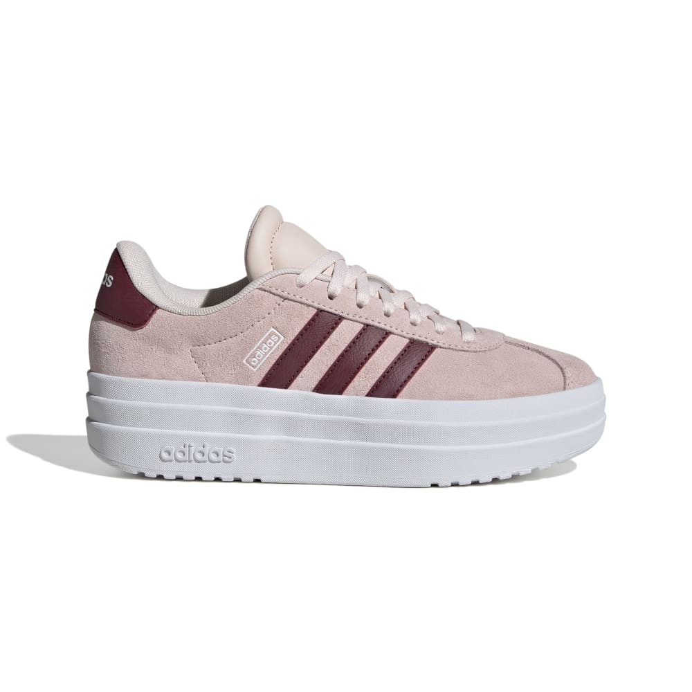 ADIDAS Vl Court Bold Gs Rosa Bordeaux - Sneakers Bambina EUR 36 / UK 3,5