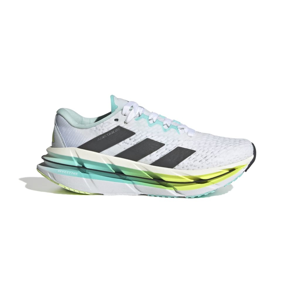 ADIDAS Adistar Beyond Bianco Nero Giallo - Scarpe Running Donna EUR 40 2/3 / UK 7