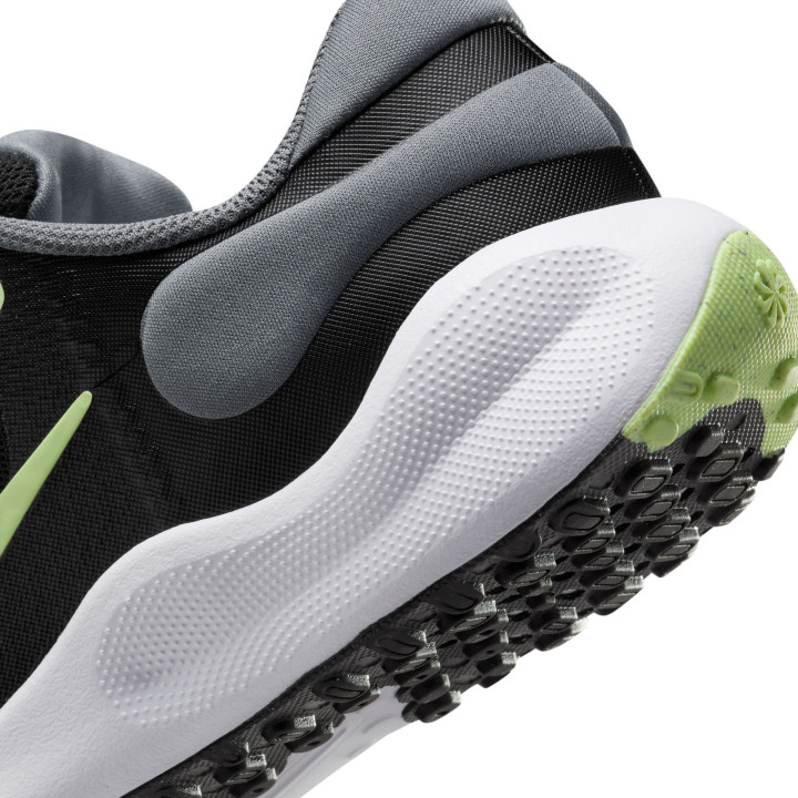 Nike Revolution 7 Gs Nero Volt - Scarpe Ginnastica Bambino