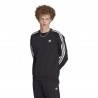ADIDAS Originals Felpa Girocollo Tristripe Logo Nero Uomo