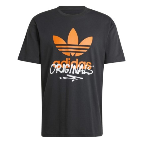 Adidas Originals T-Shirt Big Logo Nero Uomo Acquista online su