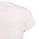 ADIDAS T-Shirt Logo Rosa Bambina