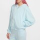 Nike Felpa Con Cappuccio Azzurro Donna
