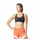 Adidas Bra Donna High Print Bianco