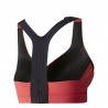 Adidas Bra Donna High Bicolor Rosso