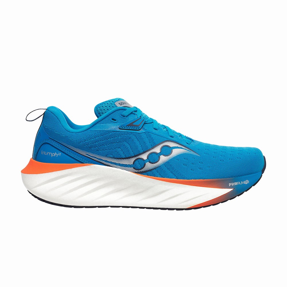 Saucony Triumph 22 Azzurro - Scarpe Running Uomo EUR 41 / US 8