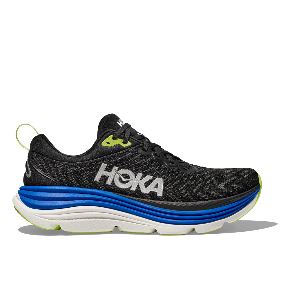Hoka Gaviota 5 Nero Blu - Scarpe Running Uomo EUR 41 1/3 / US 8
