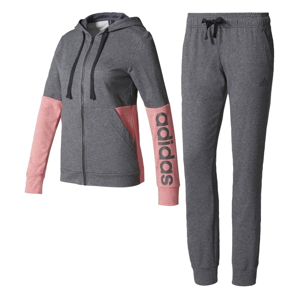 tuta adidas femminile bianca e nera