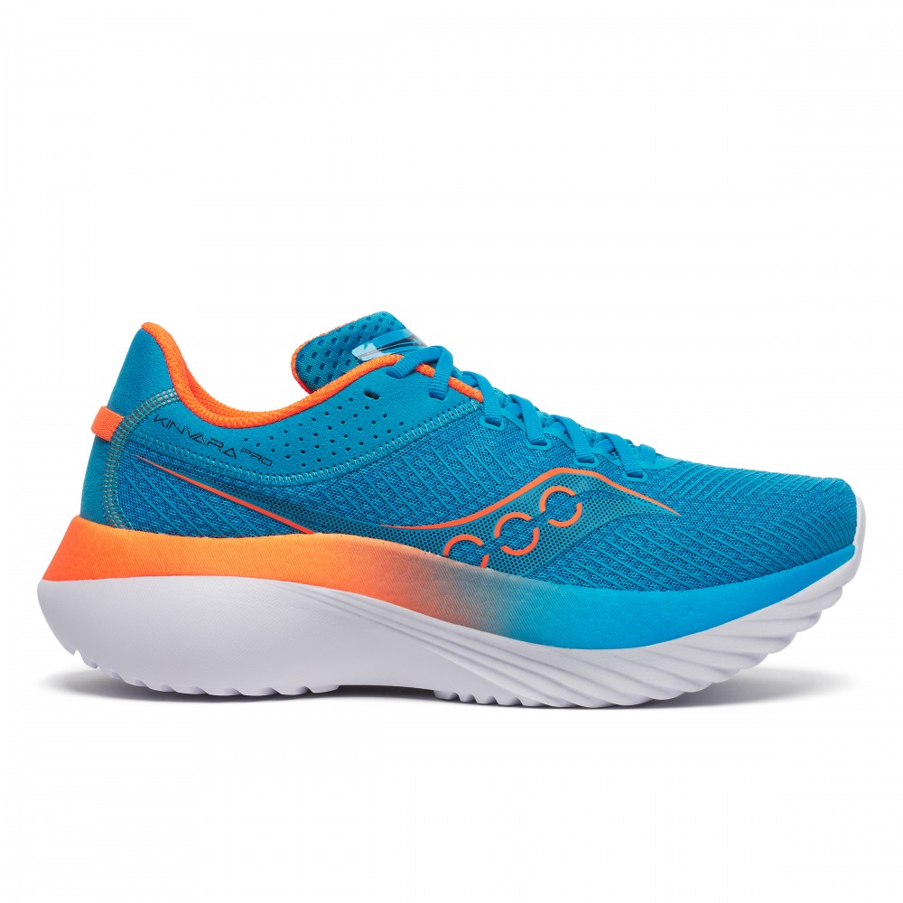 Saucony Kinvara Pro Azzurro Arancio Scarpe Running Uomo Acquista online su Sportland