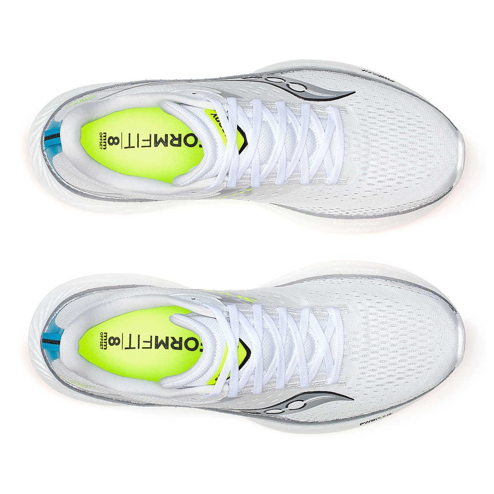 Saucony Ride 17 Grigio Bianco Scarpe Running Uomo Acquista online su Sportland