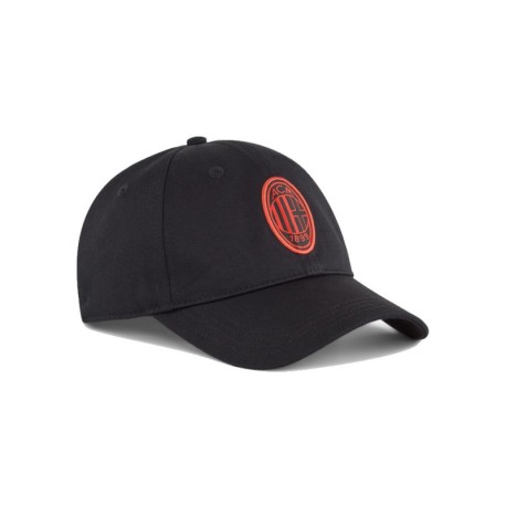 Puma Cappellino Ac Milan Nero Rosso Acquista online su Sportland