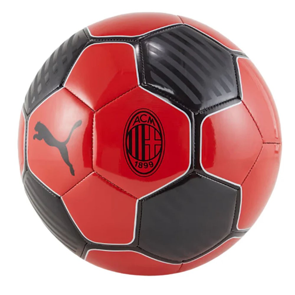 Image of Puma Pallone Da Calcio Ac Milan Fans Rosso Nero 5068