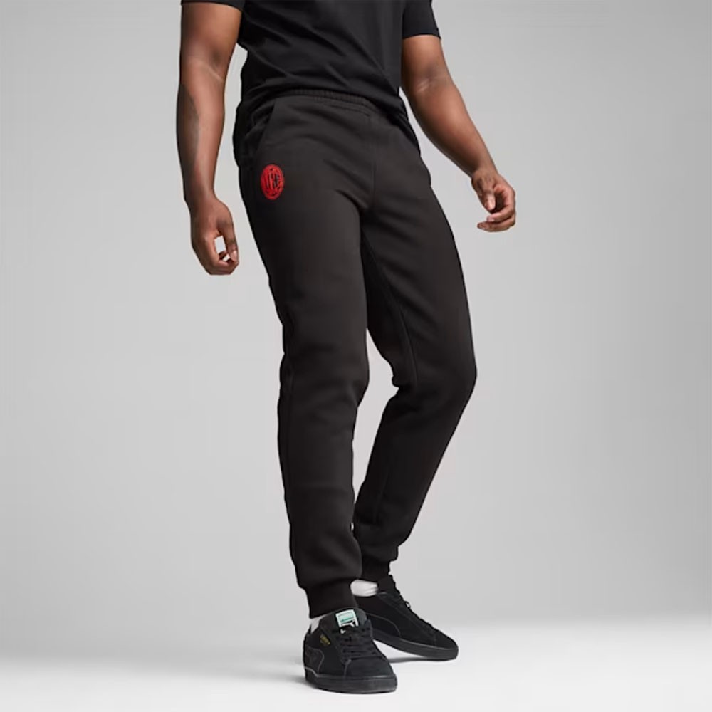 Puma Pantaloni Allenamento Calcio Ac Milan Nero Rosso Uomo Acquista online su Sportland