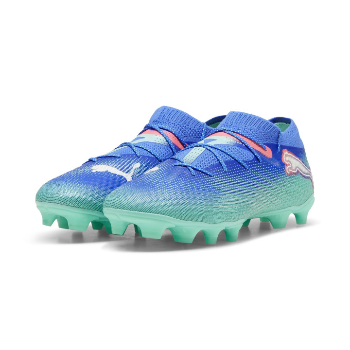 Puma Future 7 Pro+ Fg Ag Low Bianco - Scarpe Da Calcio Uomo