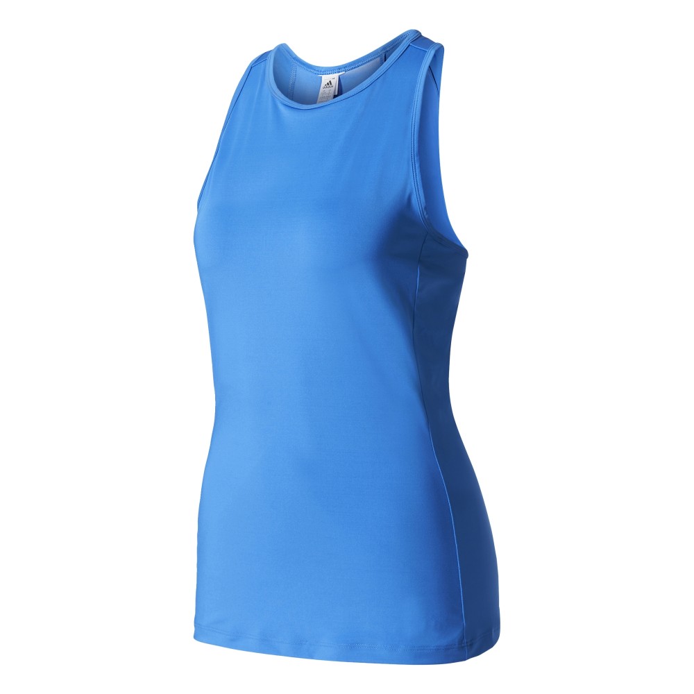 ADIDAS tank donna elast speed blu S