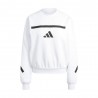 ADIDAS Felpa Palestra Giro Bianco Donna