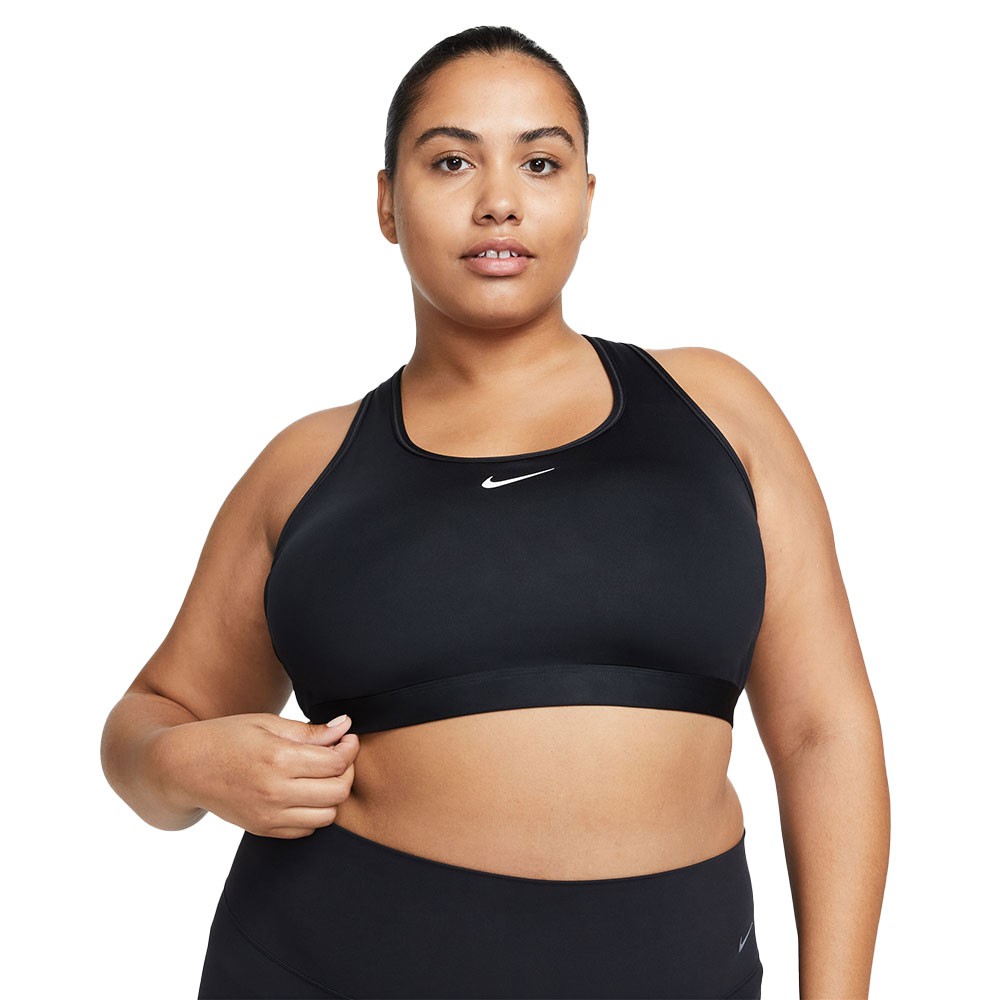 Nike Reggiseno Sportivo Medium Support Plus size Nero Donna 1X