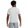 Nike Maglia Running Miler Grigio Riflettente Argento Uomo