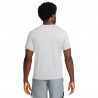 Nike Maglia Running Miler Grigio Riflettente Argento Uomo