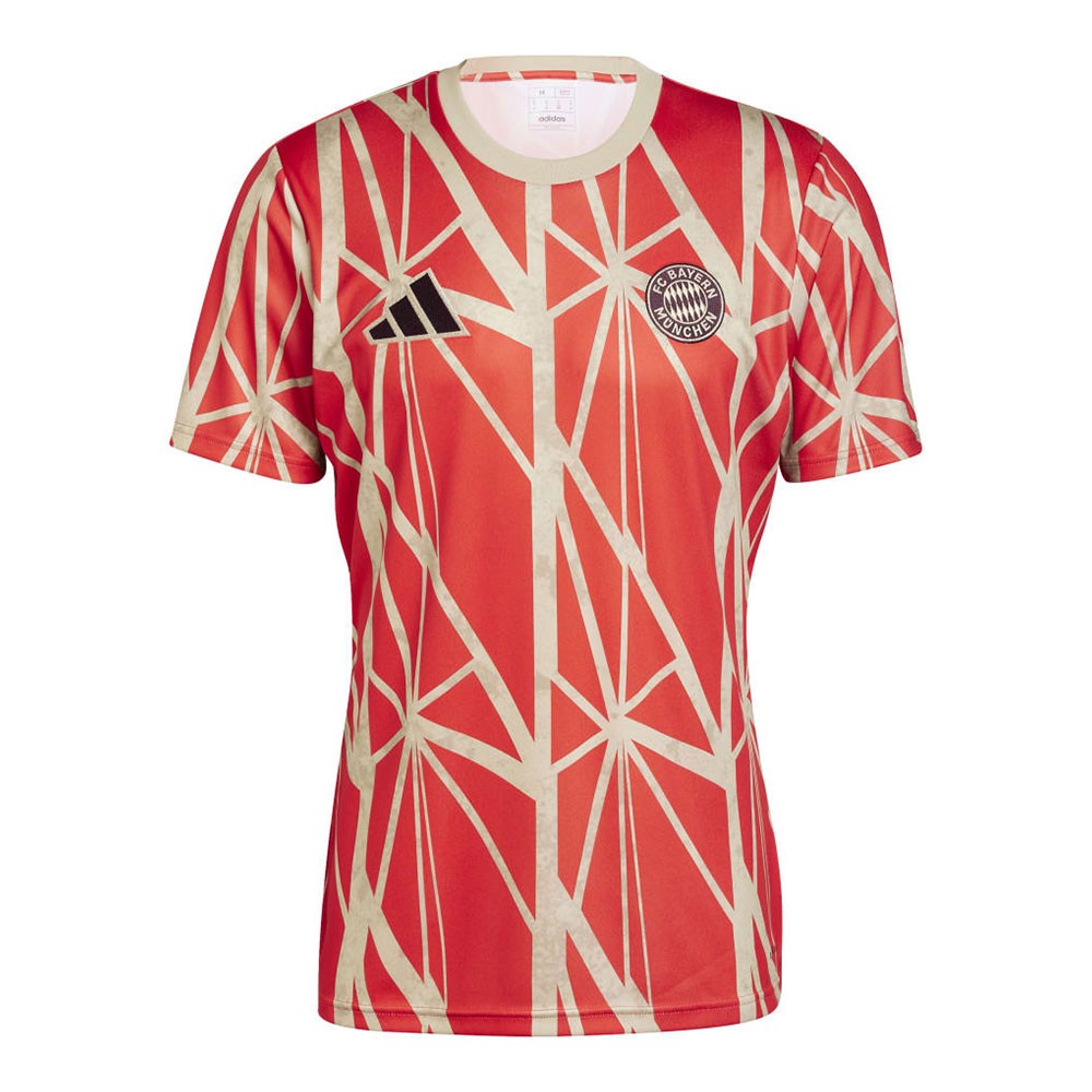ADIDAS Maglia Calcio Bayern Preshi Rosso Uomo M