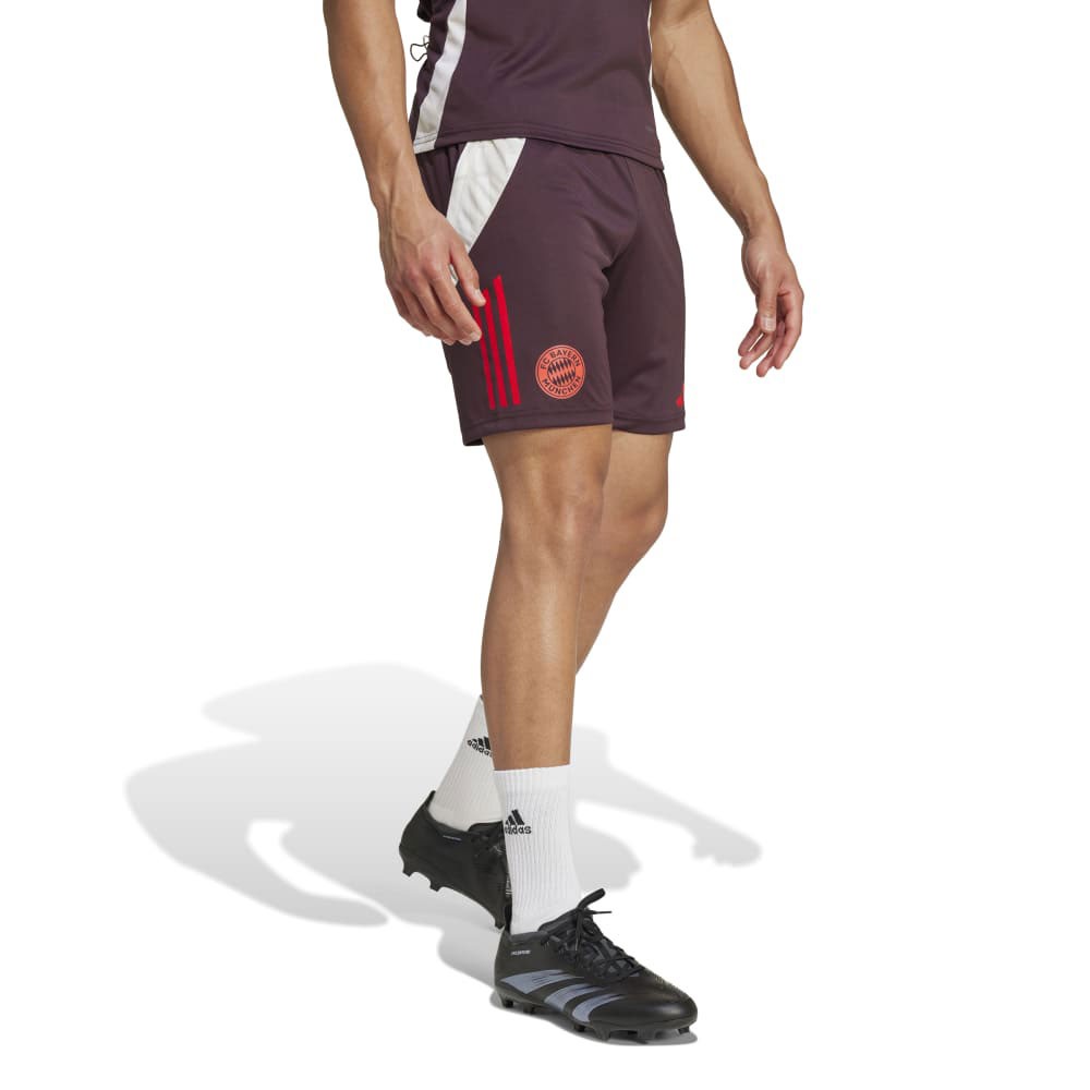 Adidas Pantaloncini Calcio Bayern Training Bordeaux Rosso Uomo Acquista online su Sportland