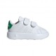 ADIDAS Advantage Cf I Td Bianco Verde - Sneakers Bambino
