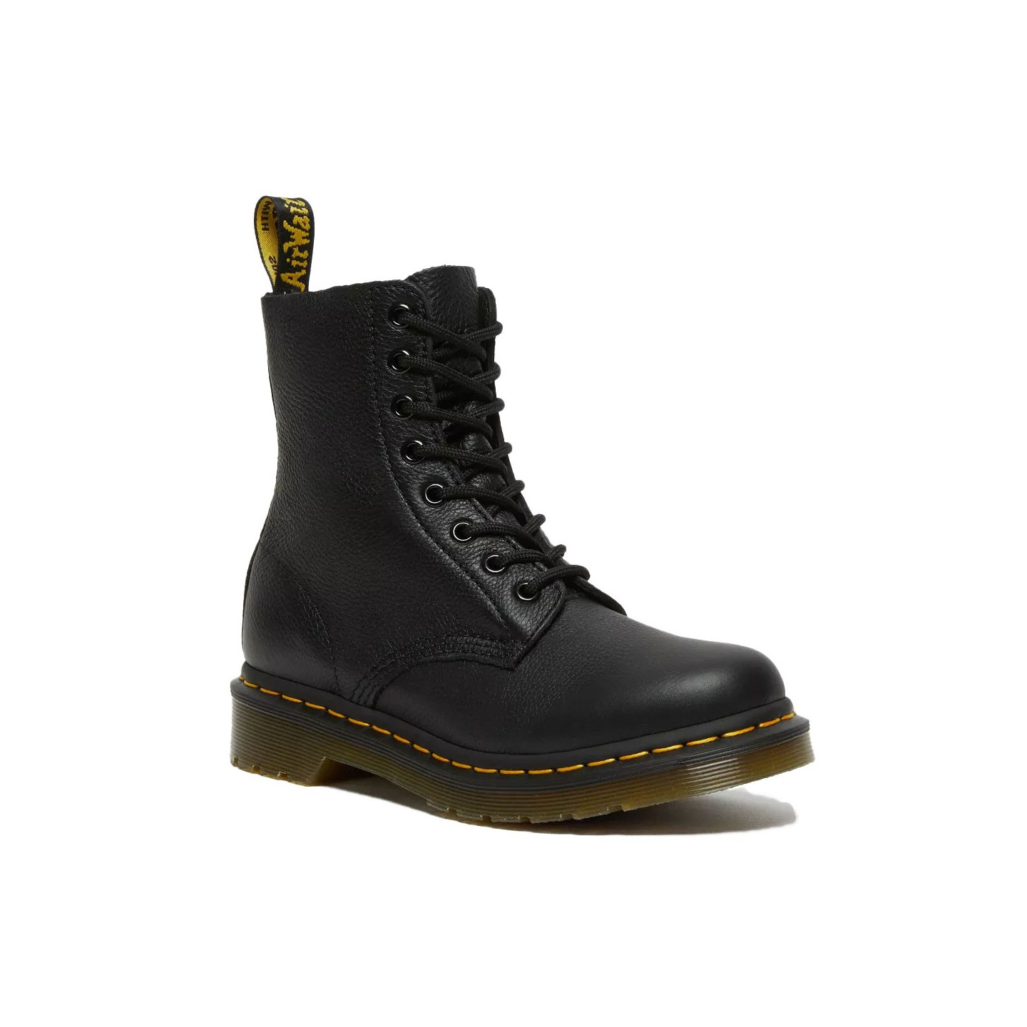 Dr. Martens Pelle 1460 Stivali Pascal Virginia Nero Donna Taglia 37 - Immagine 4