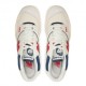 New Balance 550 Mesh Lea Bianco Rosso - Sneakers Uomo