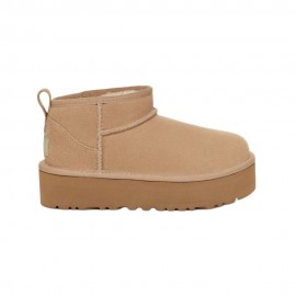 Ultra Mini Platform sand - Stivaletti