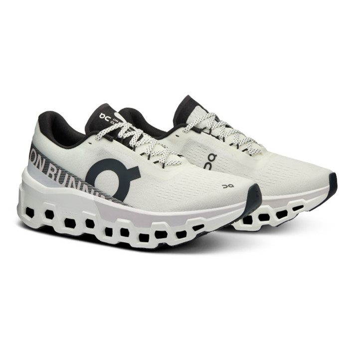 On Cloudmonster 2 Bianco Frost - Scarpe Running Donna