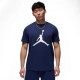 Nike T-Shirt Big Logo Blu Uomo