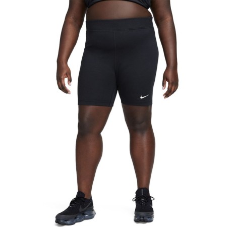 Nike Shorts Biker Plus Size Nero Donna