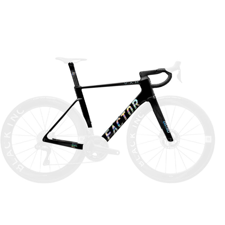 Factor Ostro 2.0 Vam Disc Gloss Chrome - Telaio Bici Da Corsa