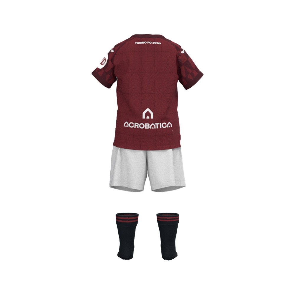 Joma Sport Completo Calcio Infant Torino Home 24 25 Granata Bambino Acquista online su Sportland