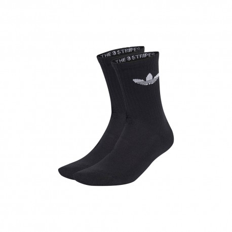 ADIDAS Originals Calze Tris Pack Trefoil Nero Uomo