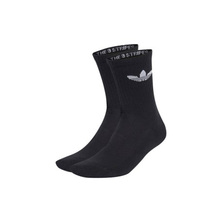 ADIDAS Originals Calze Tris Pack Trefoil Nero Uomo