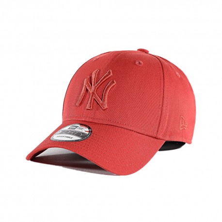 New Era 9Forty Cappellino Rosso Con Logo Ricamato - Chiusura Regolabile, 97% Cotone - 4