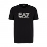 Ea7 T-Shirt Big Logo Elasticizzata Nero Uomo