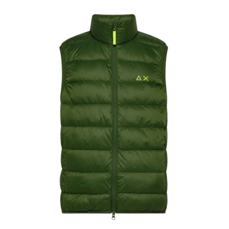 Sun 68 Gilet Sportivo Verde Uomo