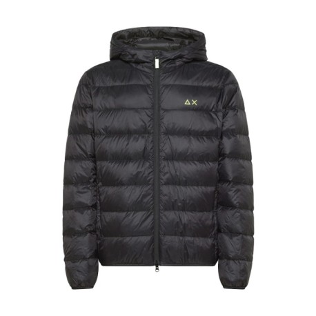 Sun 68 Piumino Con Cappuccio Nero Uomo Acquista online su Sportland